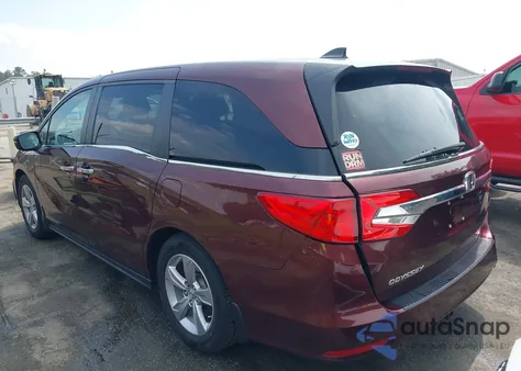 2020 Honda Odyssey Ex-L/Ex-L W/Navi Res из США, поврежденный, VIN 5FNRL6H79LB036892